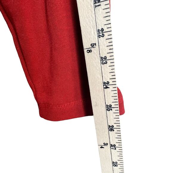 Orvis Jacket Womens Large Rust Orange Full Zip Pockets Casual Cotton Sweatshirt - Picture 9 of 14